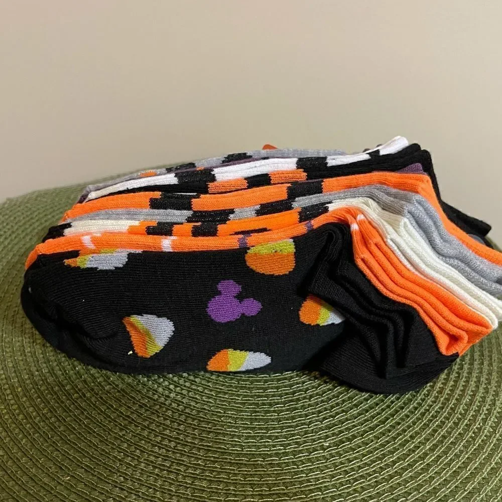 Disney Mickey Mouse Halloween women’s socks set of 10 NWT